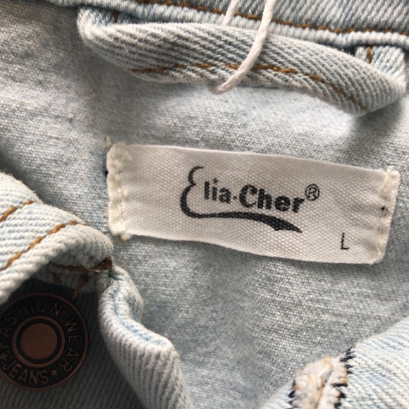 Elia-Cher Jean Jacket - Picture 2 of 9